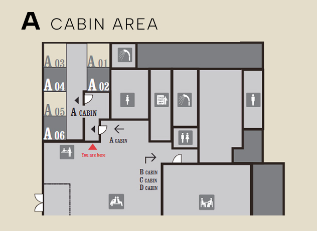 グループユース ベッドエリア